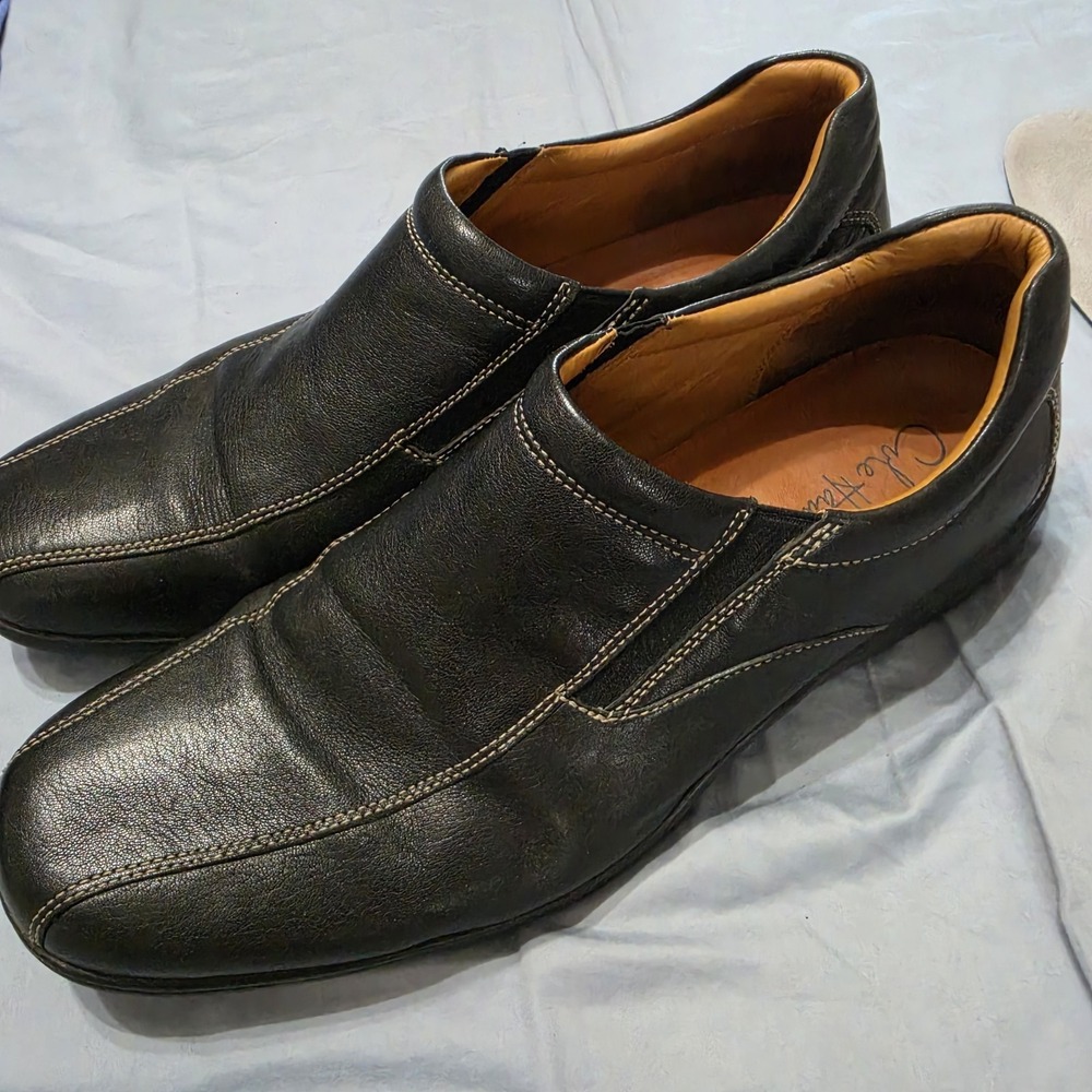 Cole Haan Men's Black Loafers Shoes Size 11M Elevated Style